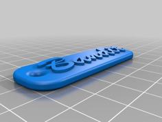 Porte Clé Suzuki Bandit (key Chain) 3D Printer Model