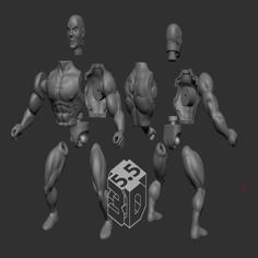 5.5 3D HE Barbarian – Original Version 3D Printer Model