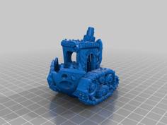 Looted Benchy Goblin Tank 3D Printer Model