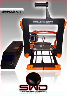 SWD2 KIT Z-AXIS REAR MOUNT FOR WANHAO DUPLICATOR I3 / MONOPRICE MAKER SELECT 3D Printer Model