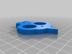 Self Defense Bee Keychain 3D Printer Model