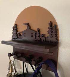 Cabin In The Woods Key Hanger 3D Printer Model