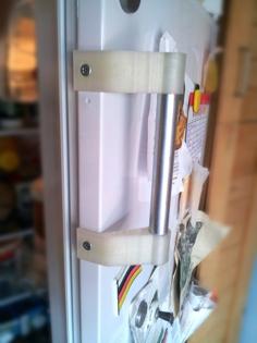 Universal Tech-Style Fridge Handle 3D Printer Model