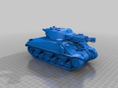 Land Raider Sherman Variant 3D Printer Model