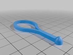 Marshall Keychain Lanyard 3D Printer Model