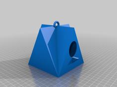 Simple Birdhouse Bird House 3D Printer Model