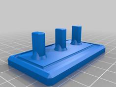 Oral-B 3x Brush Holder 3D Printer Model