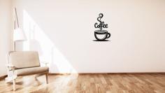 Cup Of Coffee / Hrnek Kávy Wall Decoration 3D Printer Model