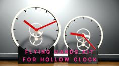 Levitating? Flying Hands Kit For Hollow Clock 3D Printer Model