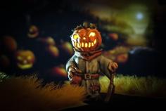 Pumpkin Head (Halloween) 3D Printer Model