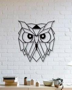 Owl Wall Sculpture 2D 3D Printer Model