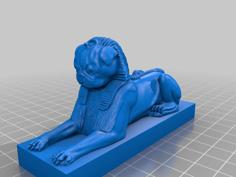 Pug Sphinx 3D Printer Model