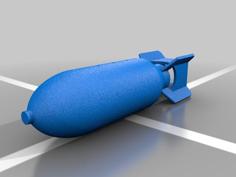 250 And 500 Lb WW2 General Purpose Bombs 3D Printer Model