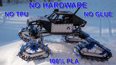 RC Snow Tracks – No Hardware 3D Printer Model