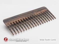 Wide Tooth Comb (cnc/laser) 3D Printer Model