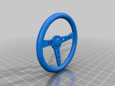 Steering Wheel Momo 3D Printer Model