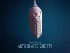 Articulated Ghosty || Halloween 3D Printer Model