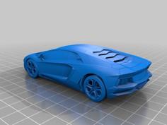 Lamborghini Aventador 3D Printer Model