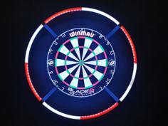 Dartboard LED Ring 3D Printer Model