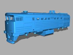 2TE10M Diesel Locomotive 1:87 (H0) 3D Printer Model