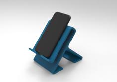 Cell Phone Charging Stand 3D Printer Model