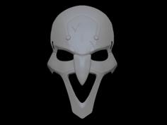 Overwatch Reaper Mask 3D Printer Model