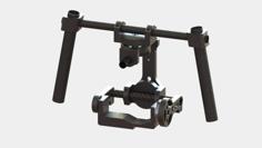 Sony NEX 5 Handheld 3-Axis Gimbal 3D Printer Model