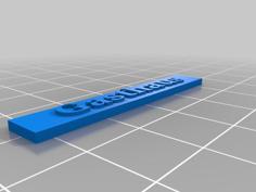 FOW Store Signs 3D Printer Model