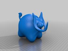 Devil Elephant 3D Printer Model