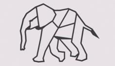 Elephant 3D Printer Model