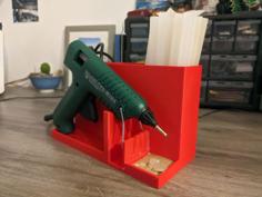 Glue Gun Holder 3D Printer Model