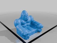 Gorilla Couch 3D Printer Model