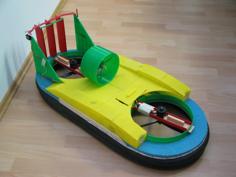 3D-Printed Hovercraft 3D Printer Model