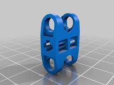 Axle Connector, Double Ball Socket 3D Printer Model