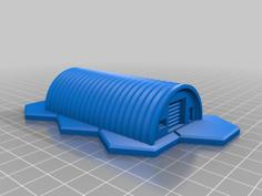 6mm Quonset Hut 3A & 3B – Hexed And Hexless 3D Printer Model