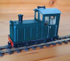 Small 009 Gauge Diesel Shunter 3D Printer Model