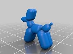 Baloon Dog 3D Printer Model