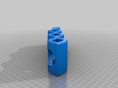 Helix Wine Bottle Stand 3D Printer Model