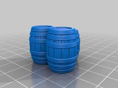 Frosthaven Barrels 3D Printer Model