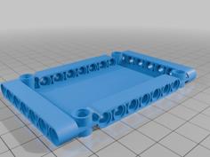 Technic Panel 1x7x11 Lego Style 3D Printer Model