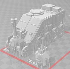 Mk2 – Steam Tank – For AoS Free Guilds – Alternative Miniature 3D Printer Model