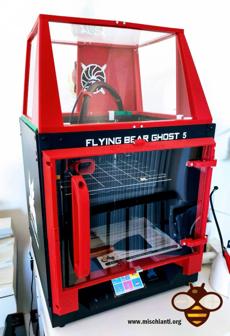 FlyingBear Flying Bear Ghost 5 Enclousure: Top Cover And Front Panel/door 3D Printer Model