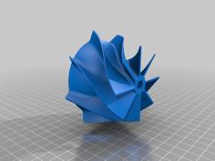 Impeller 3D Printer Model