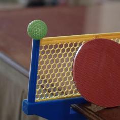 Airless Modular Ping Pong Net 3D Printer Model