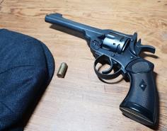 Webley Revolver Prop 3D Printer Model