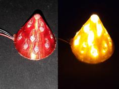 LED Campfire For Christmas Crib Lighting 3D Printer Model