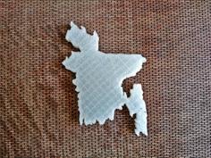 Map Of Bangladesh 3D Printer Model