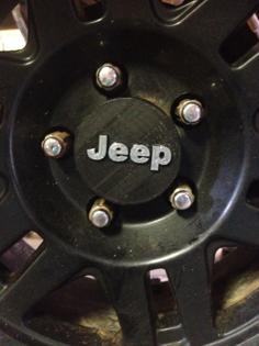 Jeep Hub Cover 3D Printer Model