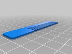 Doll Comb 3D Printer Model