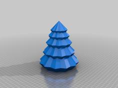 Christmas Tree, Weihnachtsbaum, Tanne, Nadelbaum 3D Printer Model